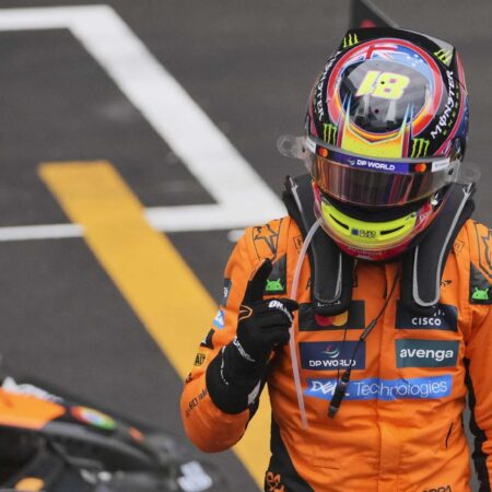 Гран-при Китая: Пиастри лидирует в доминирующем дубле McLaren, Хэмилтон шестой для Ferrari (после дисквалификации)