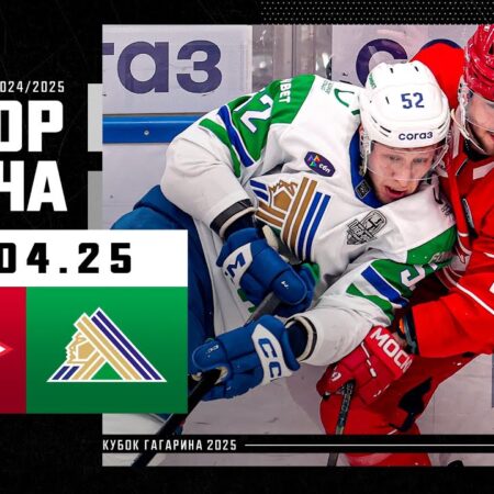 «Салават Юлаев» вырвал победу у «Спартака» в овертайме и сравнял счет в серии