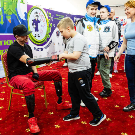 В «Сириусе» прошёл Международный фестиваль адаптивного хоккея