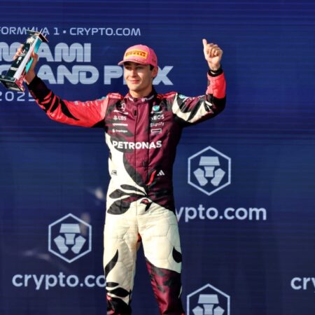 Протест Red Bull против Джорджа Расселла отклонен, пилот Mercedes сохранил подиум в Майами