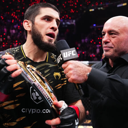 Представитель UFC по подбору боев получил похвалу после поездки в Дагестан для переговоров о следующей защите титула Ислама Махачева
