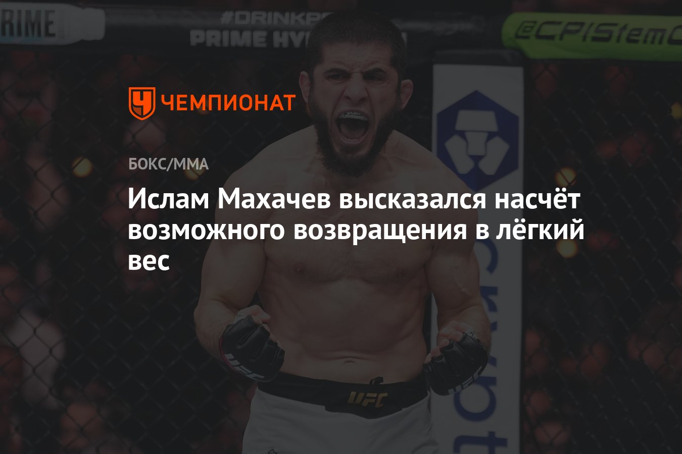 Preview Товарищ Махачева: Ислам может вернуться в легкий вес