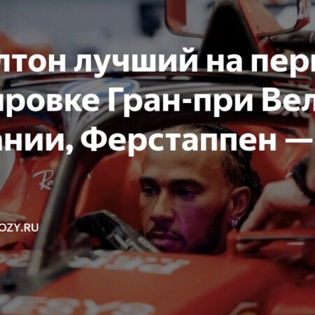 Британский Гран-при: Льюис Хэмилтон показал впечатляющий старт в первой практике, опередив Ландо Норриса