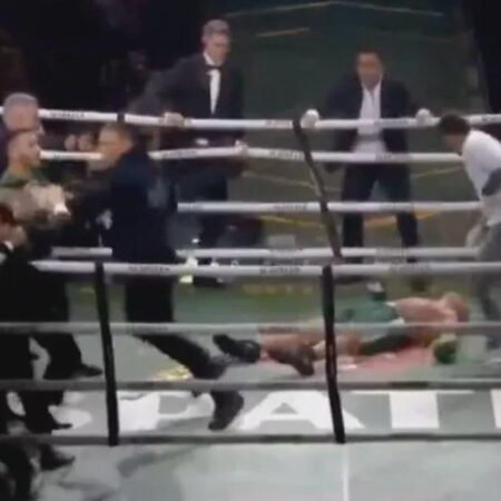 Когда спорт заканчивается, а драка только начинается: сын нокаутирует легенду