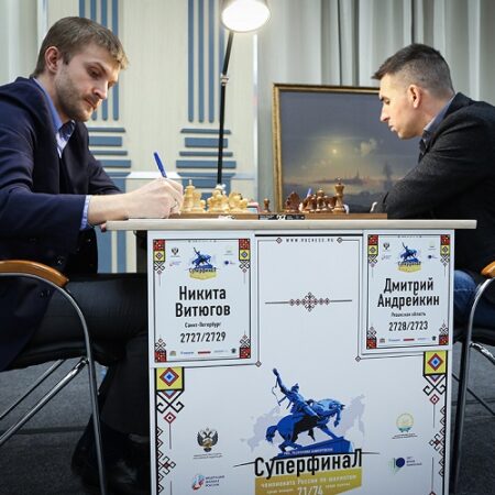 Драматичный 7-й Тур Суперфинала Чемпионата России по Шахматам: Нестеров в Лидерах, Шухман Несгибаема