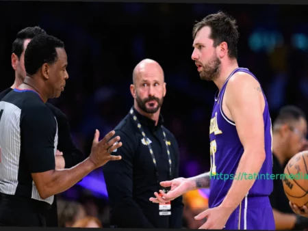 НБА дисквалифицировала Луку Дончича из «Даллас Маверикс» на одну игру за перебор технических фолов