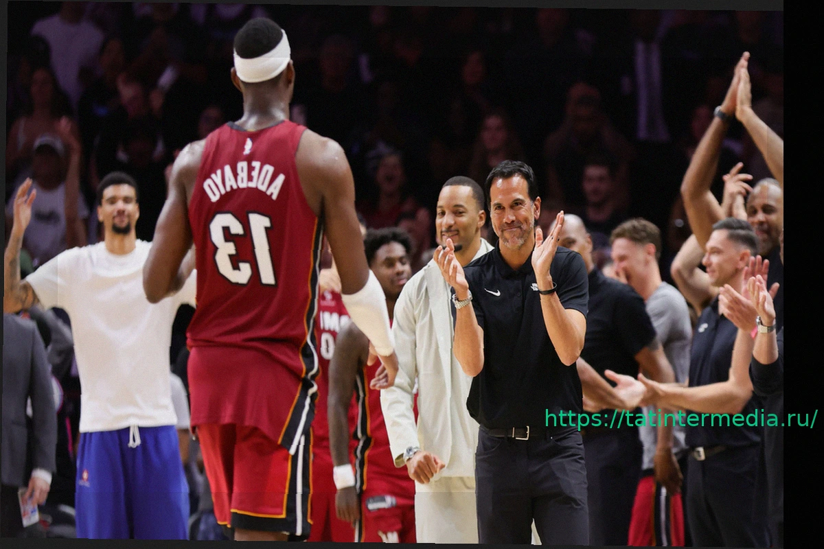 Preview Тренер «Майами Хит» Эрик Споэльстра отвечает критикам 83-очкового выступления Бэма Адебайо: «Я ни перед кем не извиняюсь»