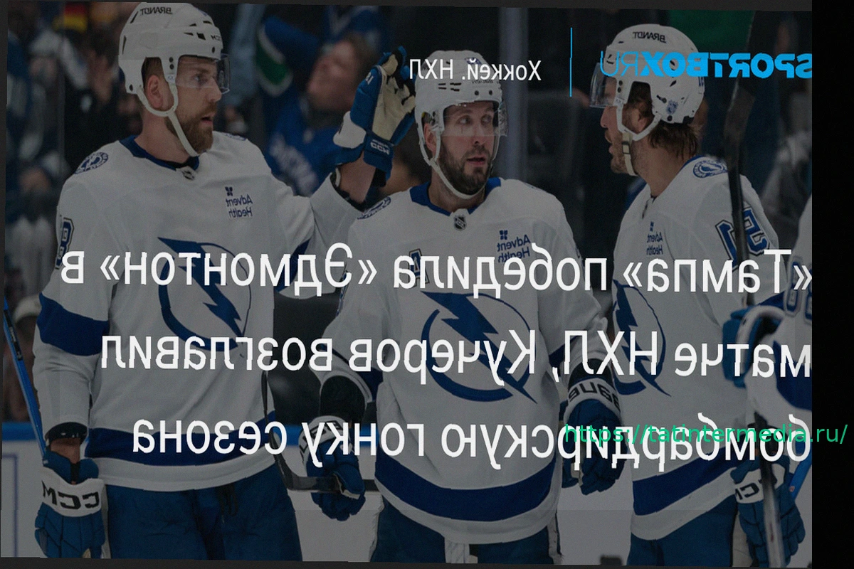 Preview Видеообзор матча НХЛ: «Тампа-Бэй» одолела «Эдмонтон» на выезде