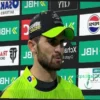 Lahore Qalandars оштрафовали Шахина Шаха Африди за нарушение протоколов безопасности