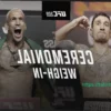 Церемониальное взвешивание UFC 326: Холлоуэй против Оливейры 2
