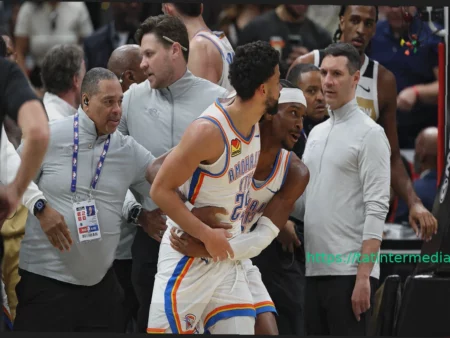 НБА дисквалифицировала игроков после стычки «Тандер» и «Уизардс», выплеснувшейся на трибуны