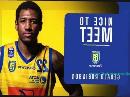 БК «Канту» Подписывает Джеральда Робинсона: Усиление для Борьбы за Выживание