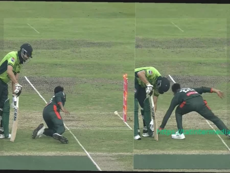 Скандал в крикете: Мехиди Хасан Мираз выбил Салмана Али Агу в противоречивом ран-ауте