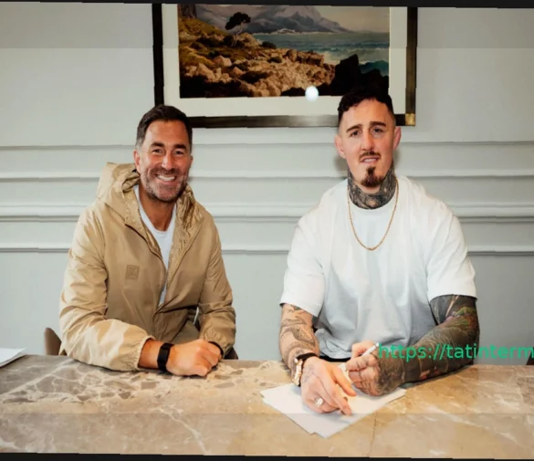 Том Аспиналл объяснил, почему подписал контракт с Эдди Хирном