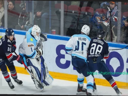 Онлайн-трансляция матча плей-офф КХЛ: «Сибирь» принимает «Металлург»