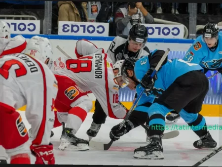 Минское «Динамо» со счетом 8:2 разгромило «Автомобилист», Кузнецов оформил хет-трик