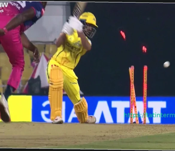 Джофра Арчер выбивает Рутураджа Гайквада: катастрофическое начало для CSK в IPL 2026