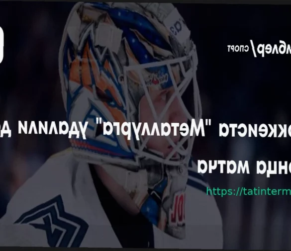 Голкипера «Металлурга» Смолина удалили до конца матча с «Сибирью»