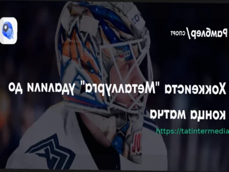 Голкипера «Металлурга» Смолина удалили до конца матча с «Сибирью»