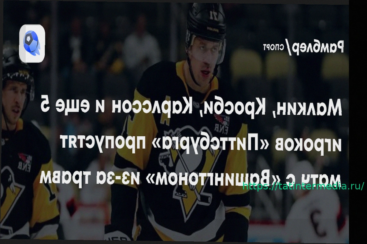 Preview Дюбуа и Сандин получили травмы в матче «Питтсбург» — «Вашингтон»