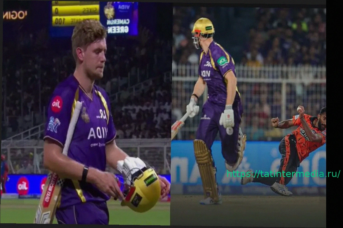 Preview Курьезный ран-аут Кэмерона Грина: недопонимание с Ангкришем Рагхуванши в матче KKR против SRH в IPL 2026