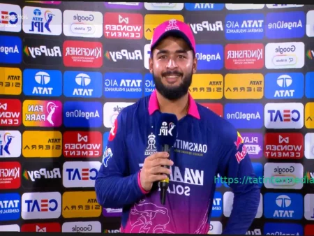 Райан Параг критикует игру «РЖД» в поле после поражения от «СФГ» в IPL 2026