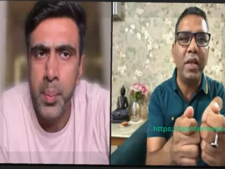 Равичандран Ашвин остроумно подшутил над соведущим Вималом Кумаром из-за Прафула Хинге