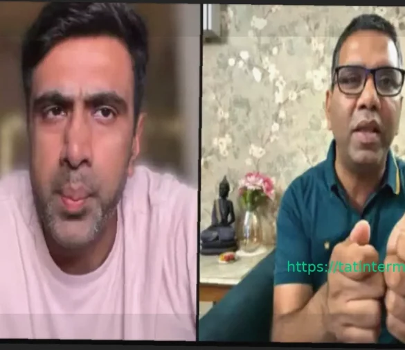 Равичандран Ашвин остроумно подшутил над соведущим Вималом Кумаром из-за Прафула Хинге