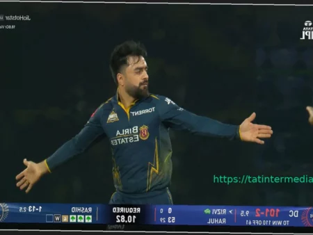 Рашид Хан наносит удар: Самир Ризви выбит «уткой» в IPL 2026