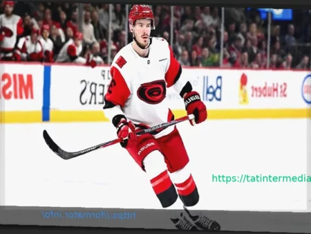 Андрей Свечников оформил 30-й гол в сезоне НХЛ