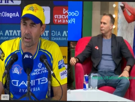 Майкл Воган намекает на конец легендарной эры Стивена Флеминга и М.С. Дхони на фоне трудностей CSK в IPL 2026