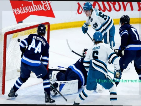 «Сан-Хосе» разгромил «Виннипег» со счетом 6:1, Чернышов забил гол