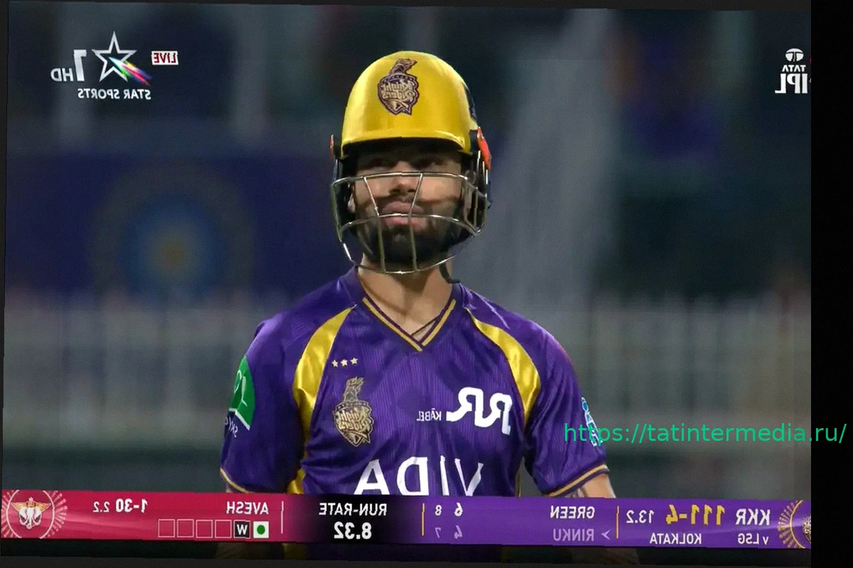 Preview Авеш Хан эффектно «провожает» Ринку Сингха в матче KKR против LSG