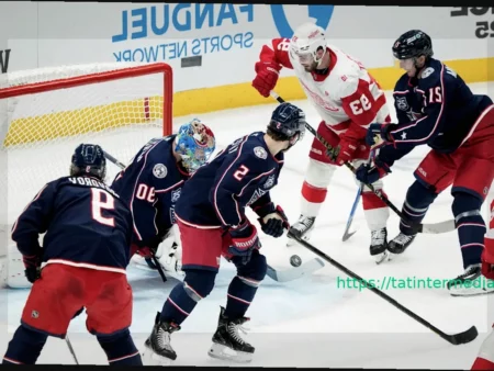 «Детройт» уступил «Коламбусу» по буллитам в матче НХЛ