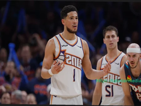 Девин Букер оштрафован на 35 000 долларов за критику судейских решений в матче против Оклахомы