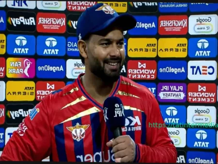 Ришабх Пант взял на себя ответственность за поражение LSG от DC: «Нам не хватило» | IPL 2026