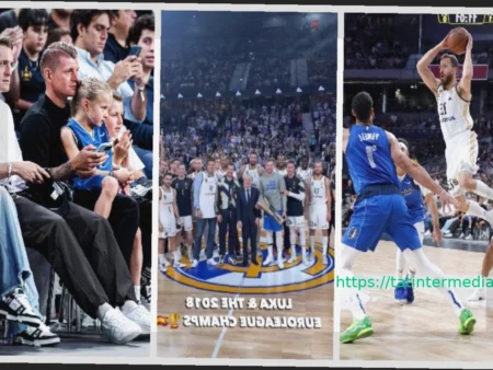 Когда трибуны затмевают паркет: Дончич и Джокович вместе на матче Реал Мадрид – Црвена Звезда