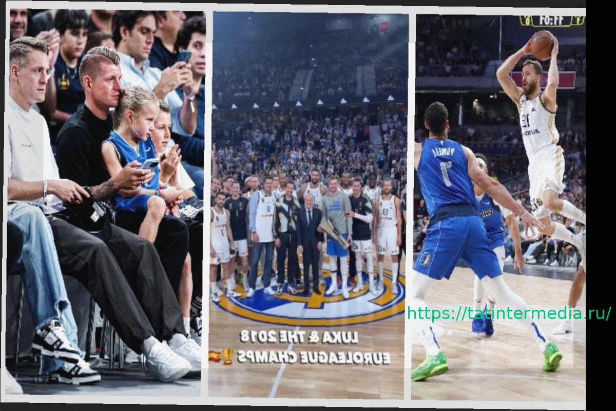 Preview Когда трибуны затмевают паркет: Дончич и Джокович вместе на матче Реал Мадрид – Црвена Звезда