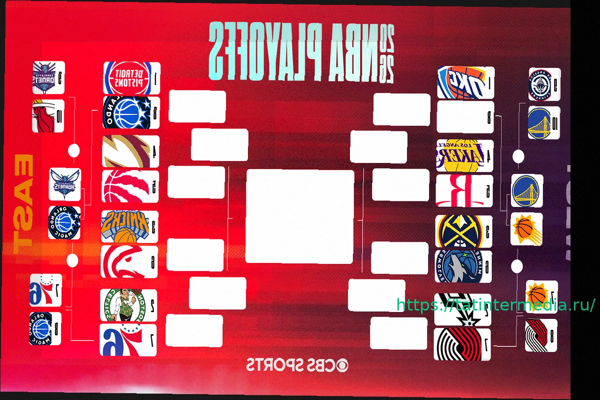 Preview Плей-офф НБА 2026: сетка, расписание — Мэджик выходят на Пистонс