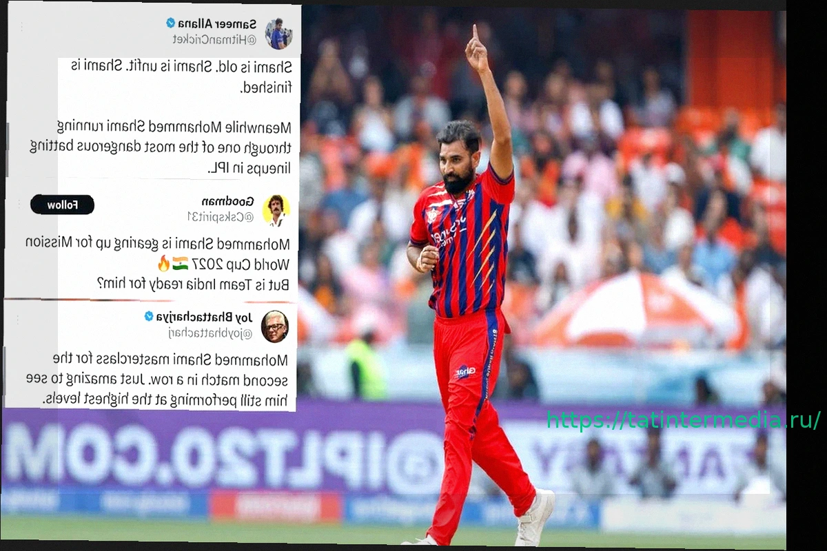 Preview Шами блистает в IPL 2026: Фанаты требуют возвращения в сборную Индии и критикуют Гаутама Гамбхира