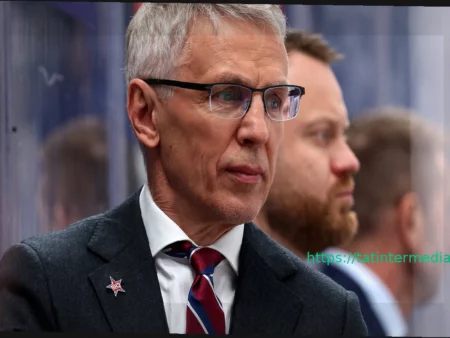 Игорь Ларионов посетил дерби «Спартак» – «Локомотив»