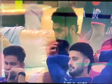 Райан Парак под угрозой бана IPL за курение вейпа во время матча PBKS против RR