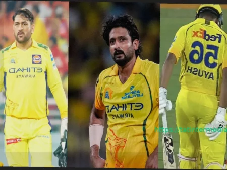CSK: Официальные новости о возвращении MS Dhoni, Ayush Mhatre и замене Khaleel Ahmed