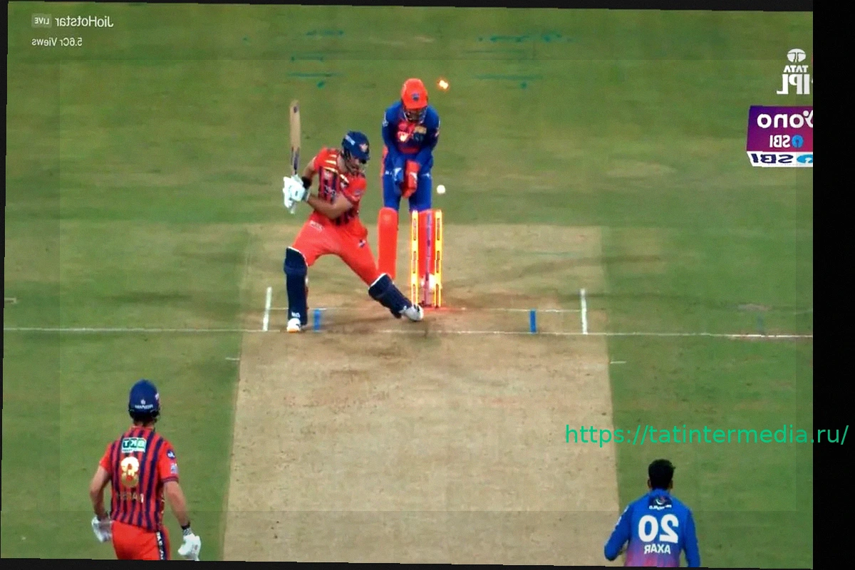 Preview Акшар Патель блестящим броском выбил Эйдена Маркрама в матче LSG против DC на IPL 2026