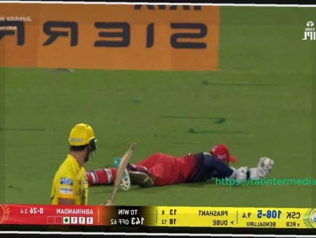 RCB подкалывает М.С. Дхони после великолепного кэтча Джитеша Шармы