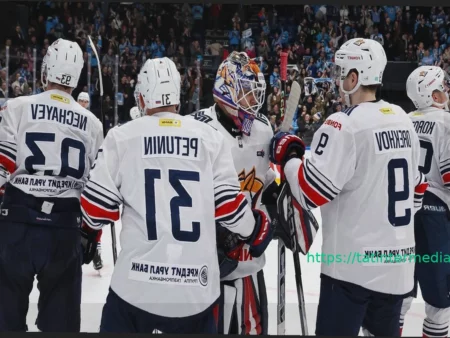 Металлург – Сибирь: Пятый матч первого раунда плей-офф КХЛ 1 апреля