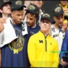 Mavericks hiring Dusty May away from Michigan in basketball stunner