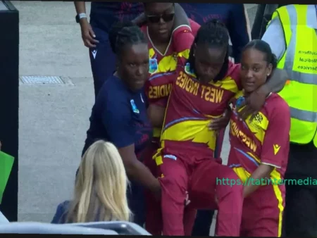 Деандра Доттин травмировалась перед полуфиналом ICC Women’s T20 World Cup