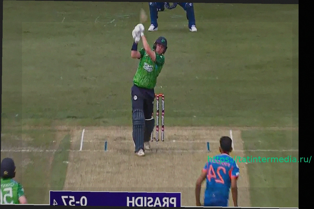 Preview 4,4,6,6,6! Gareth Delany smashes 27 runs off Prasidh Krishna in IND vs IRE 1st T20I